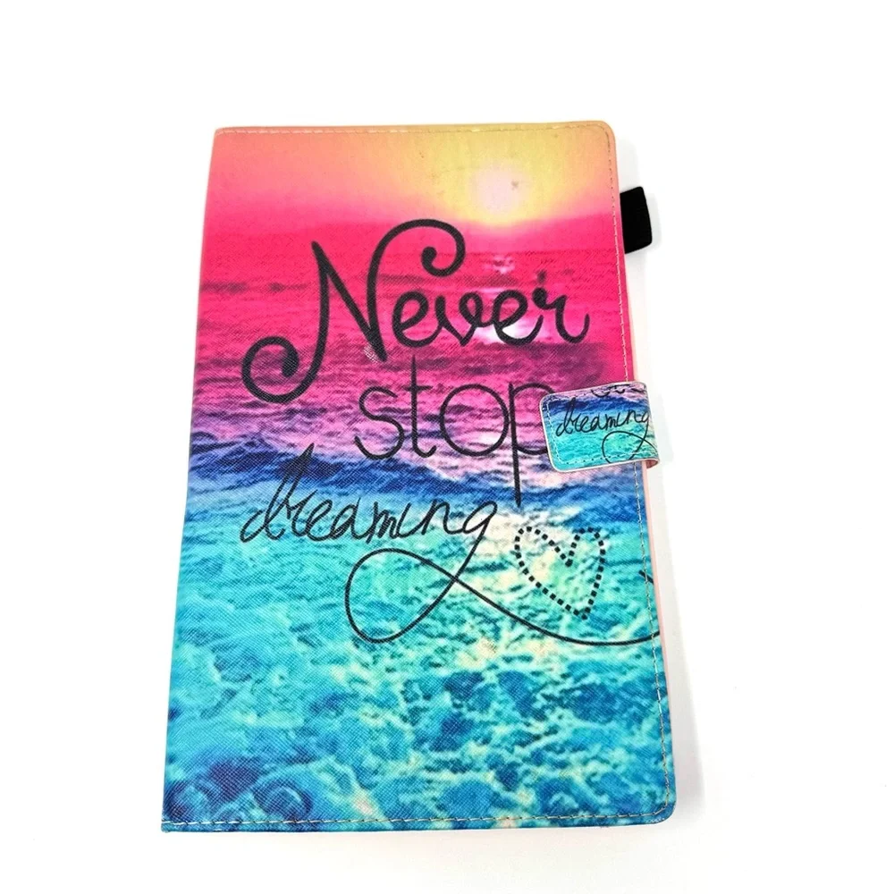 Sunset Beach Tablet Wallet Soft Case